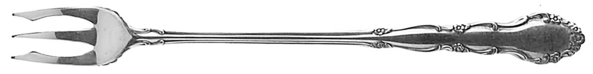 Flirtation (Silverplate, 1959) Cocktail/Seafood Fork by Oneida Silver-1