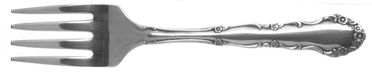 Flirtation (Silverplate, 1959) Baby Fork by Oneida Silver-1