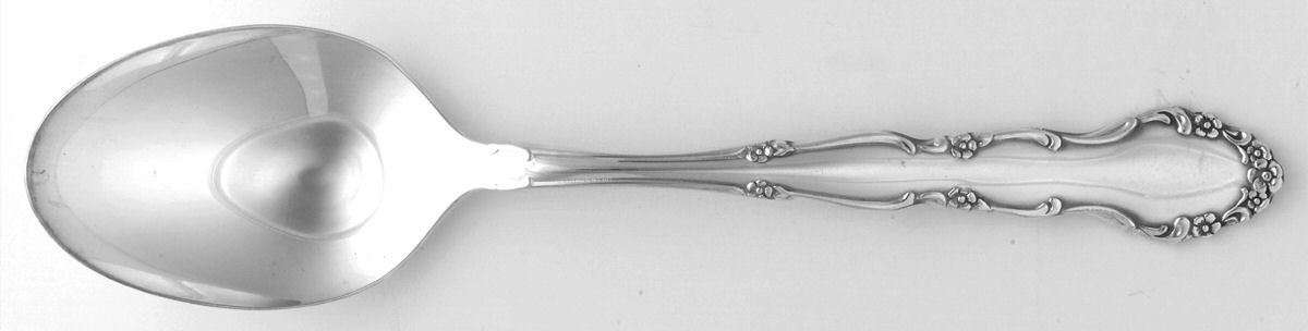 Flirtation (Silverplate, 1959) Place/Oval Soup Spoon by Oneida Silver-1