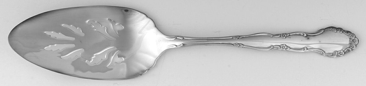 Flirtation (Silverplate, 1959) Server-Pie/Solid-Pierced by Oneida Silver-1