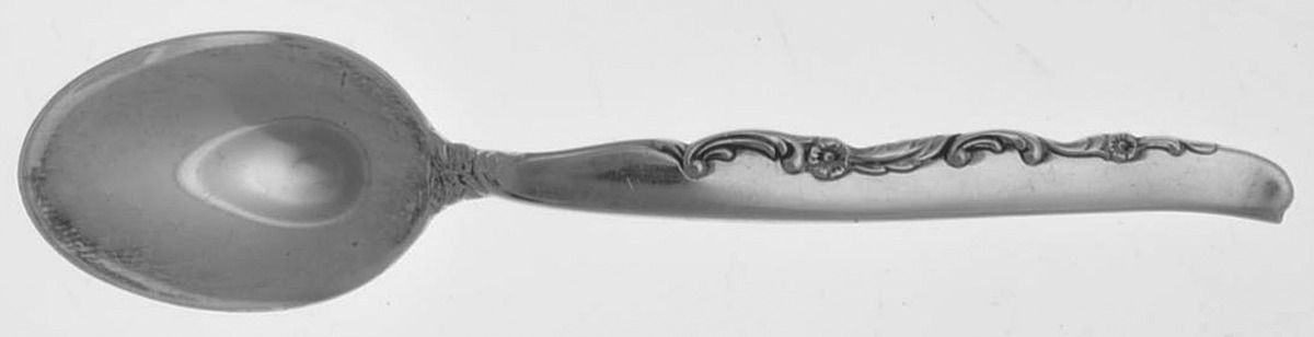 Flower Lane (Sterling, 1957) Demitasse Spoon by Oneida Silver-1