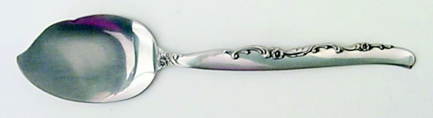 Flower Lane (Sterling, 1957) Large Solid Jelly Server by Oneida Silver-1