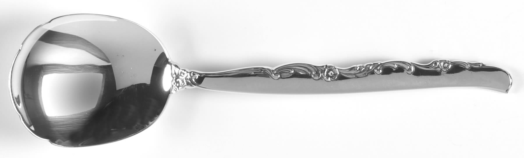 Flower Lane (Sterling, 1957) Sugar Spoon by Oneida Silver-1