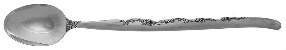 Flower Lane (Sterling, 1957) Iced Tea Spoon by Oneida Silver-1