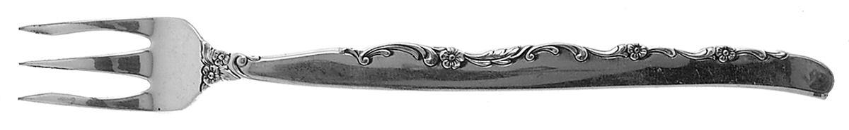 Flower Lane (Sterling, 1957) Cocktail/Seafood Fork by Oneida Silver-1