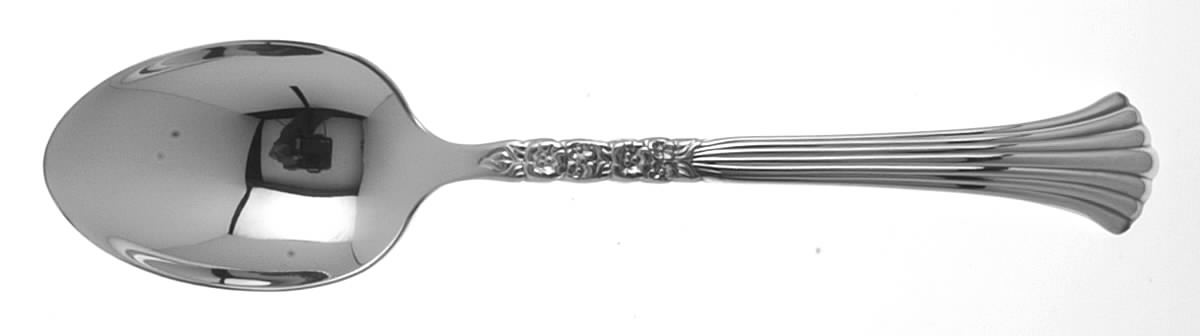 Floral Queen (Silverplate, 1992) Tablespoon (Serving Spoon) by Oneida Silver-1