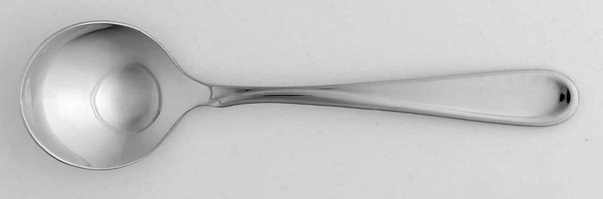 Flight-Reliance (Stainless) Round Bowl Soup Spoon (Bouillon) by Oneida Silver-1