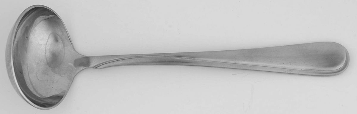 Flight-Reliance (Stainless) Solid Gravy Ladle by Oneida Silver-1