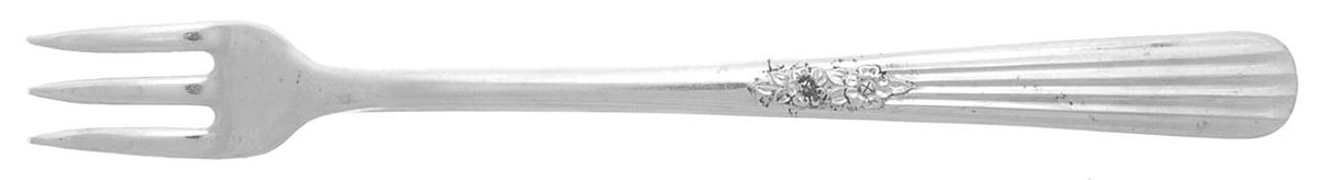 Fluted Rose (Stainless) Cocktail/Seafood Fork by Oneida Silver-1