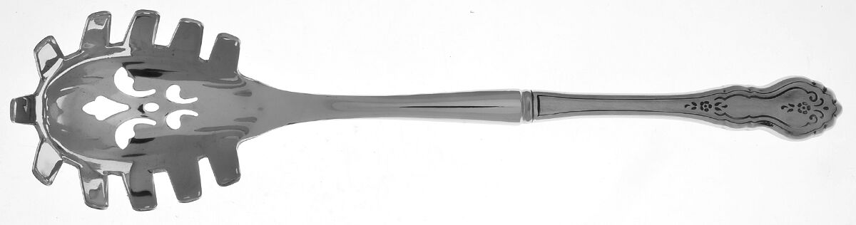 Folk Art (Stainless) Pasta Server with Stainless Bowl HC by Oneida Silver-1