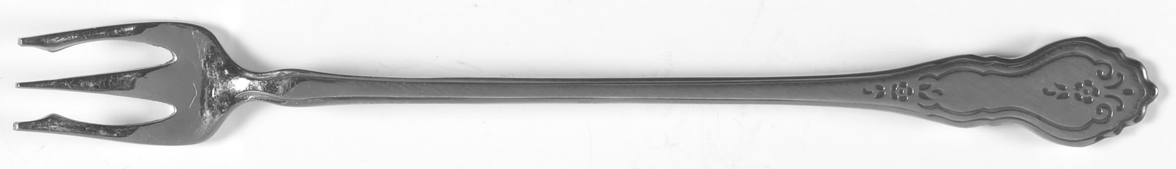 Folk Art (Stainless) Cocktail/Seafood Fork by Oneida Silver-1