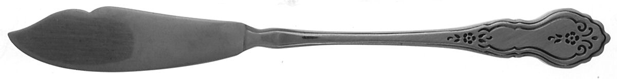 Folk Art (Stainless) Flat Handle Master Butter Knife by Oneida Silver-1