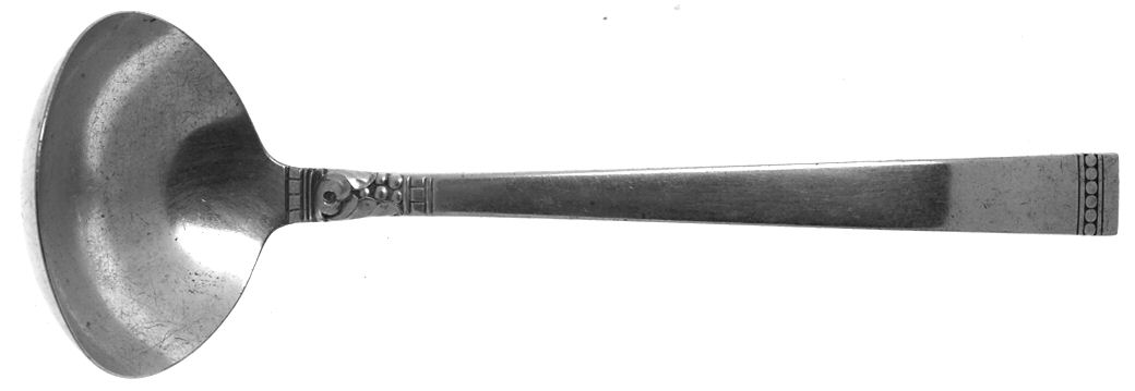 Forever (Silverplate, 1939) Solid Gravy Ladle by Oneida Silver-1