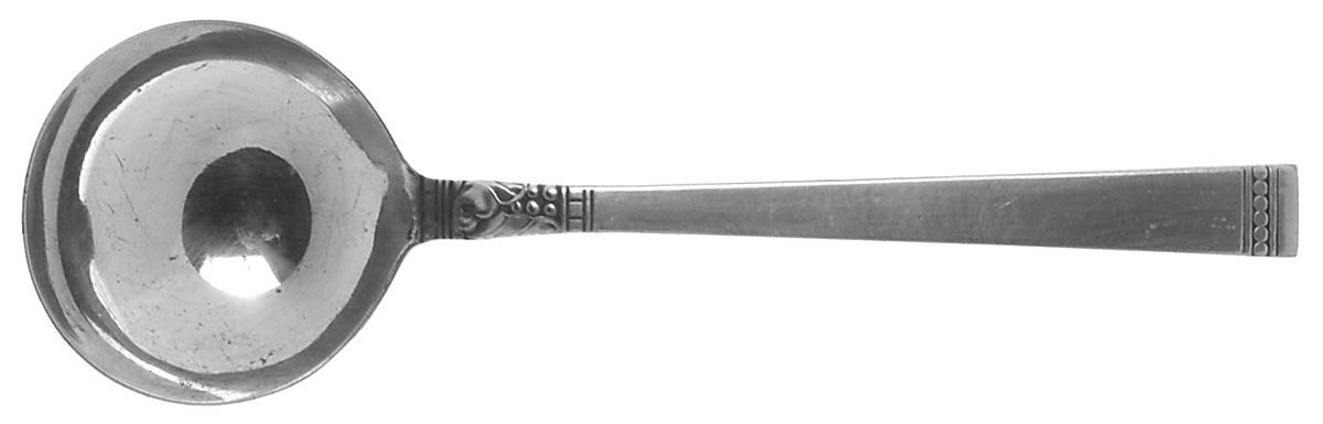 Forever (Silverplate, 1939) Round Bowl Soup Spoon (Bouillon) by Oneida Silver-1
