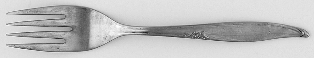 Forever Rose (Stainless, Kenwood) Individual Salad Fork by Oneida Silver-1