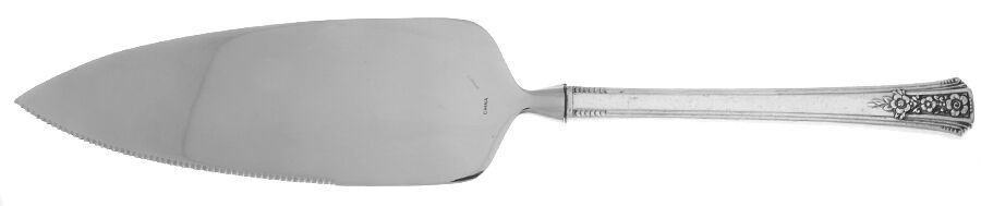 Fortune (Silverplate, 1939) Pie Server with Serrated Stainless Blade HC by Oneida Silver-1