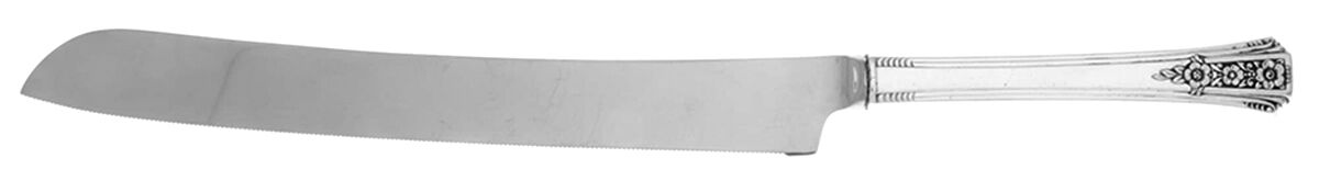 Fortune (Silverplate, 1939) Wedding Cake Knife with Stainless Blade HC by Oneida Silver-1