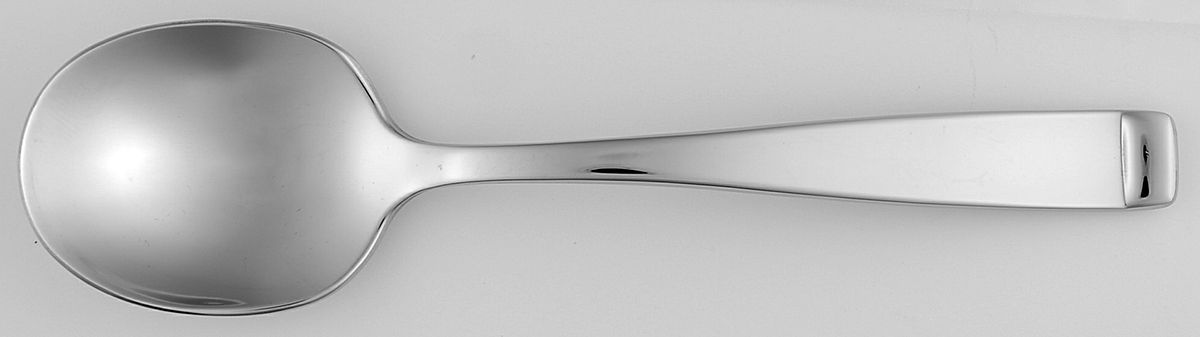 Forte (Stainless) Round Bowl Soup Spoon (Gumbo) by Oneida Silver-1