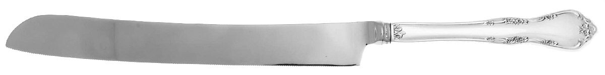 Fredericksburg (Silverplate, 1968) Wedding Cake Knife with Stainless Blade HC by Oneida Silver-1