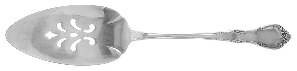 Fredericksburg (Silverplate, 1968) Solid Pierced Pie Server by Oneida Silver-1