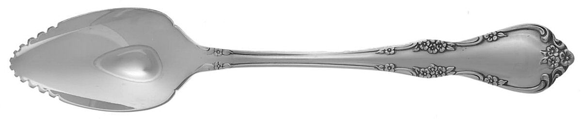 Fredericksburg (Silverplate, 1968) Fruit/Orange Spoon by Oneida Silver-1