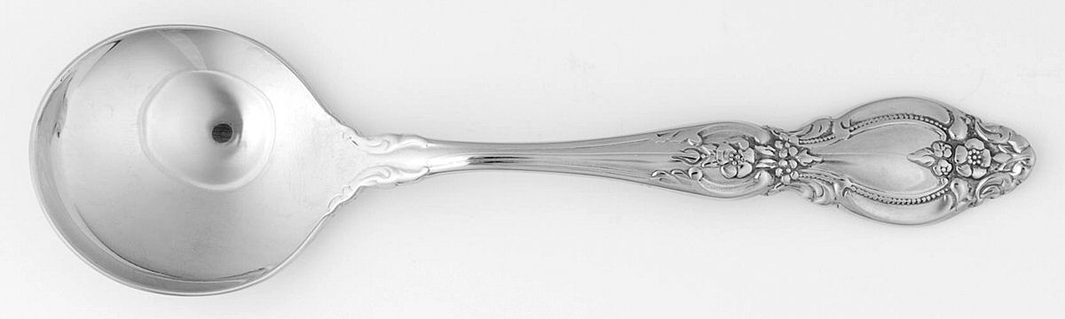 Frederick II (Stainless) Round Bowl Soup Spoon (Cream Soup) by Oneida Silver-1
