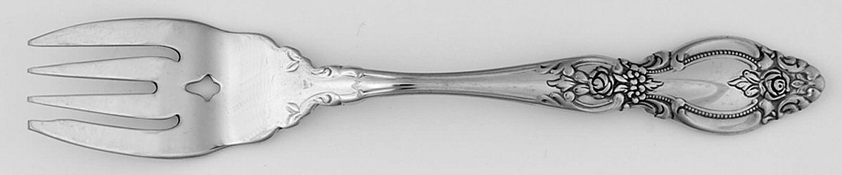 Frederick II (Stainless) Individual Solid Fish Fork by Oneida Silver-1