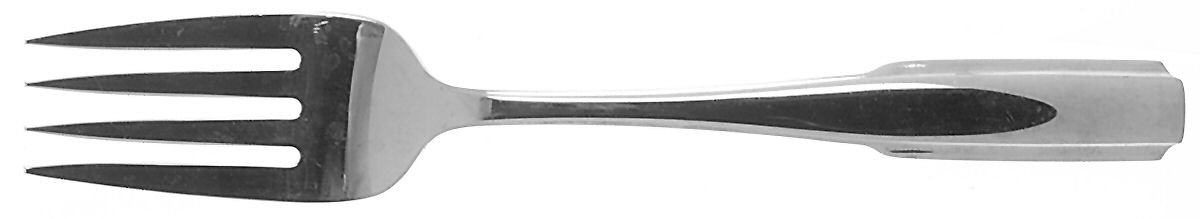 Fremont (Stainless) Medium Solid Cold Meat Serving Fork by Oneida Silver-1