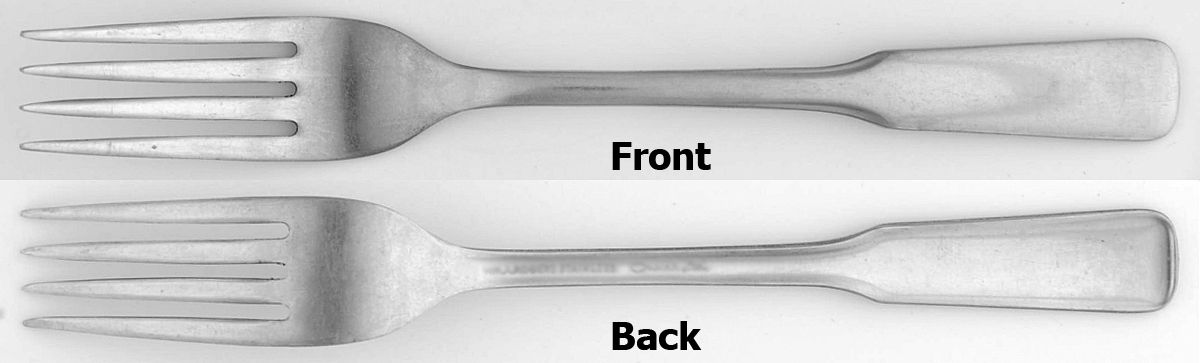 Friendship (Stainless) Fork by Oneida Silver-1