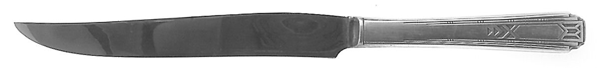 Friendship-Medality (Silverlpt, 1932) Small Steak Carving Knife with Stainless Blade by Oneida Silver-1
