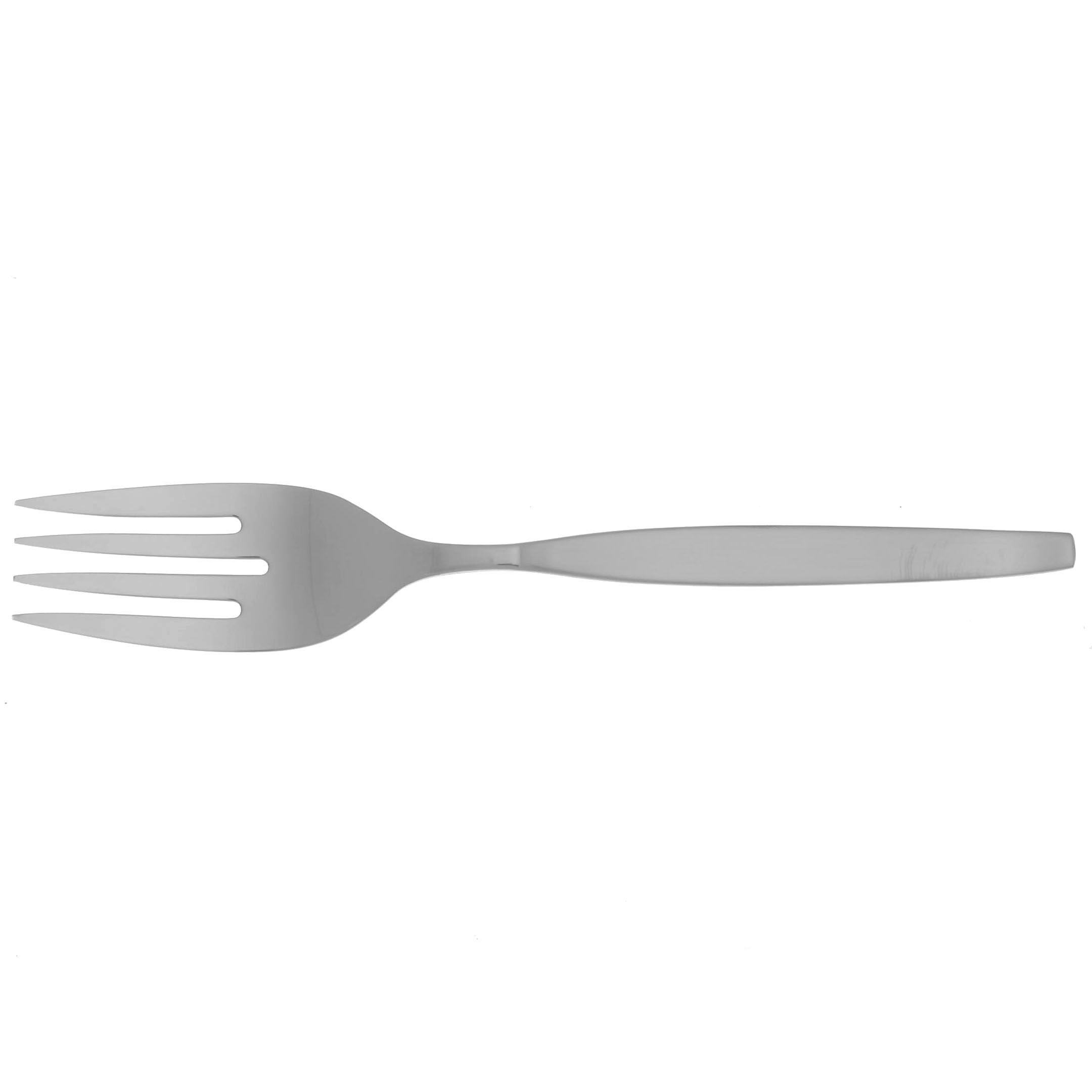 Frostfire (Stainless) Medium Solid Cold Meat Serving Fork by Oneida Silver-1