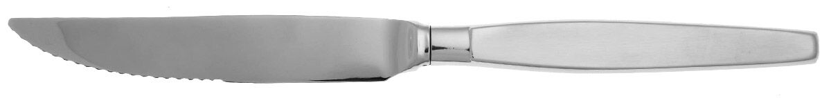 Frostfire (Stainless) Steak Knife Individual Hollow, Serrate HC by Oneida Silver-1