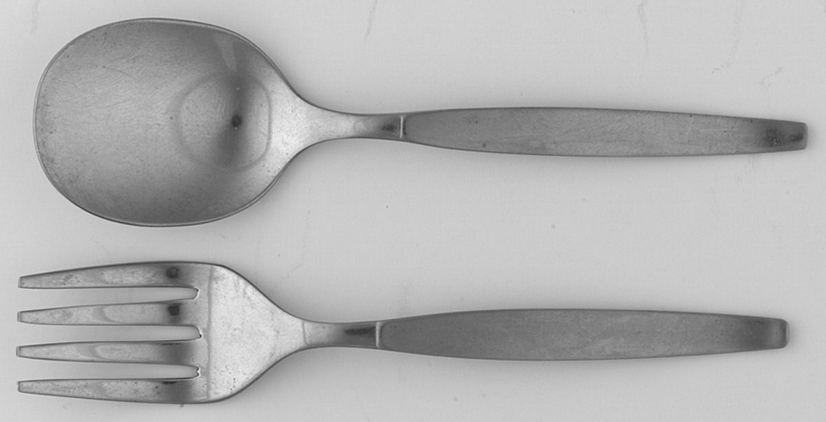 Frostfire (Stainless) 2 Pc Baby Set (BF, BS) by Oneida Silver-1