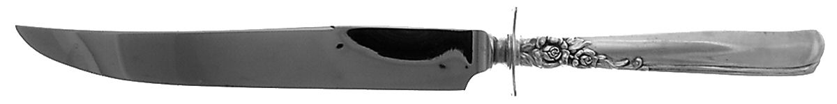 Gay Adventure (Silverplate, 1955) Large Stainless Blade Roast Carving Knife by Oneida Silver-1