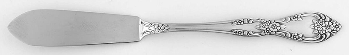 Galveston (Stainless) Flat Handle Master Butter Knife by Oneida Silver-1