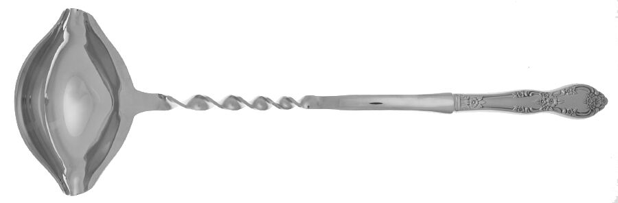 Galveston (Stainless) Punch Ladle with Stainless Bowl HC by Oneida Silver-1