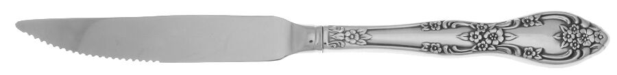Galveston (Stainless) Steak Knife Individual Hollow, Serrate HC by Oneida Silver-1