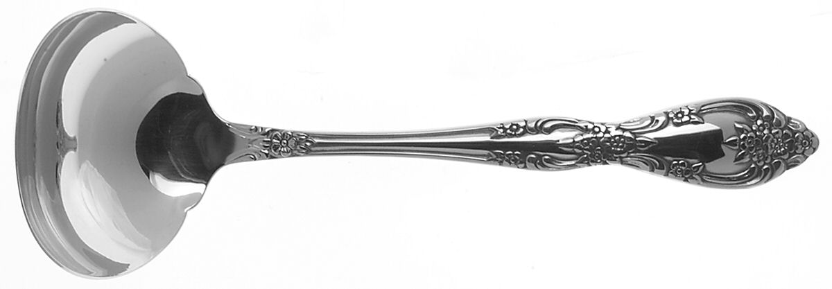 Galveston (Stainless) Solid Gravy Ladle by Oneida Silver-1