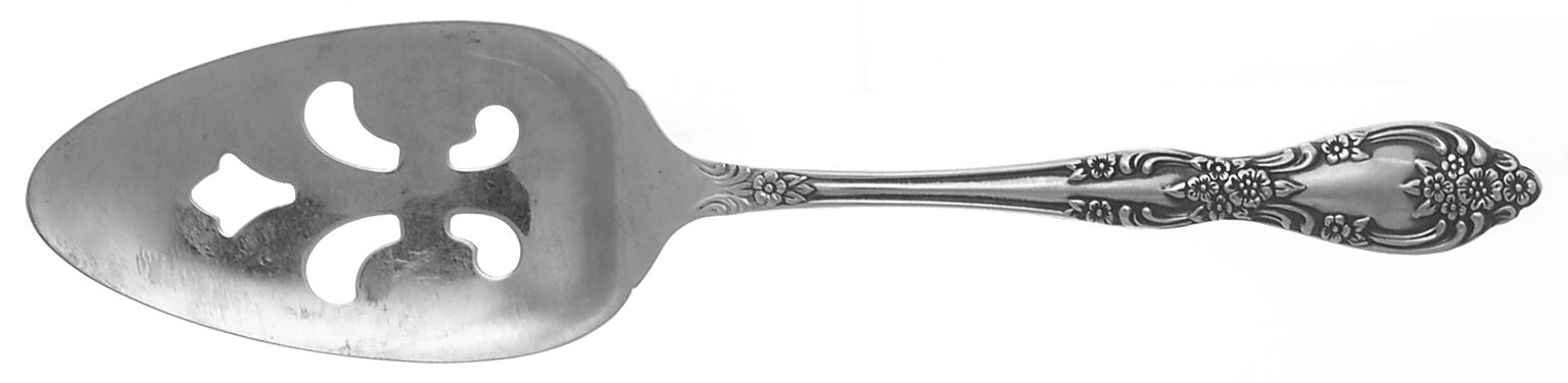 Galveston (Stainless) Pierced All Stainless Pie Server by Oneida Silver-1