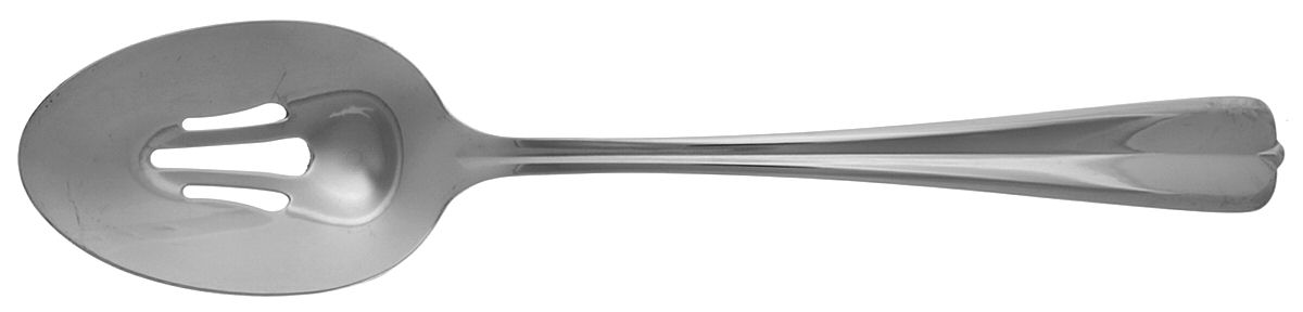 Gala-Impulse (Stainless) Pierced Tablespoon (Serving Spoon) by Oneida Silver-1