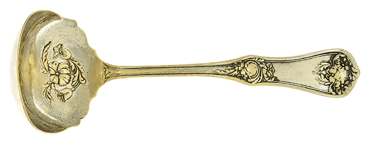 Garland (Silverplate, 1910) Solid Gravy Ladle by Oneida Silver-1