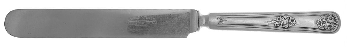 Garland (Silverplate, 1910) Blunt Solid Knife by Oneida Silver-1