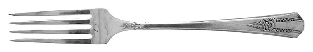 Genesee (Silverplate, 1940) Fork by Oneida Silver-1