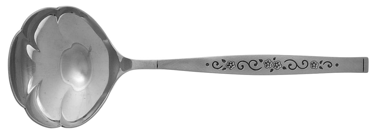 Genoa (Stainless) Solid Gravy Ladle by Oneida Silver-1