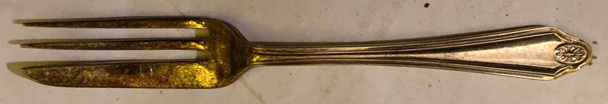 Georgian (Silverplate, 1912) Pastry Fork by Oneida Silver-1
