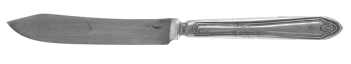 Georgian (Silverplate, 1912) Individual Solid Fruit Knife by Oneida Silver-1