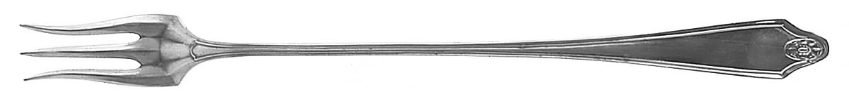 Georgian (Silverplate, 1912) Long Handle Pickle/Olive Fork by Oneida Silver-1