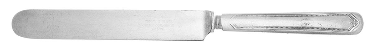 Georgia (Silverplate, 1916) Blunt Solid Knife by Oneida Silver-1