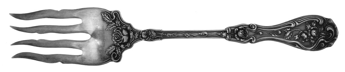 Glenrose (Silverplate, 1908) Individual Salad Fork by Oneida Silver-1
