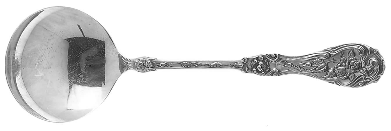 Glenrose (Silverplate, 1908) Round Bowl Soup Spoon (Bouillon) by Oneida Silver-1